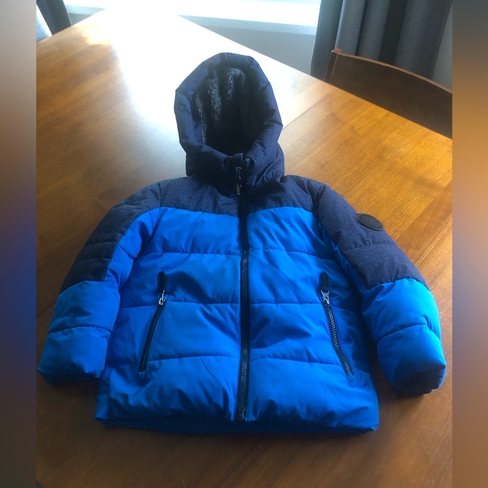 Boys 4/5T Blue Puffer Coat
